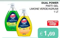 Coop DUAL POWER PIATTI GEL LIMONE VERDE/AGRUMI offerta