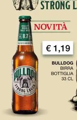 Coop BULLDOG BIRRA BOTTIGLIA 33 CL offerta
