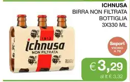 Coop ICHNUSA BIRRA NON FILTRATA offerta