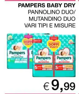 Coop Pampers Baby Dry offerta