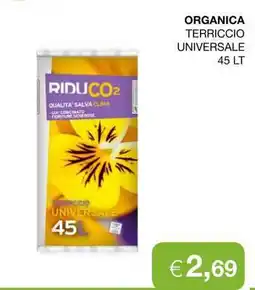 Coop ORGANICA TERRICCIO UNIVERSALE 45 LT offerta