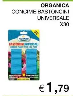 Coop ORGANICA CONCIME BASTONCINI UNIVERSALE X30 offerta