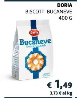 Coop Doria Biscotti Bucaneve offerta