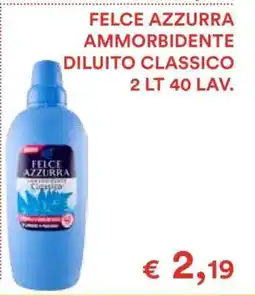 Coop Felce Azzurra Ammorbidente diluito classico offerta