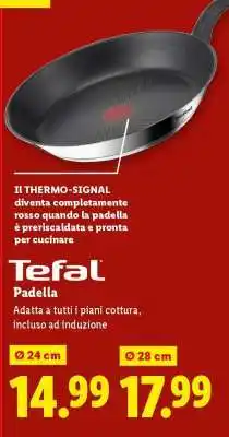 Lidl Tefal Padella Ø 24 cm offerta