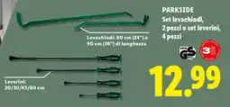 Lidl PARKSIDE Set levachiodi offerta