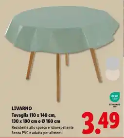 Lidl LIVARNO Tovaglia offerta
