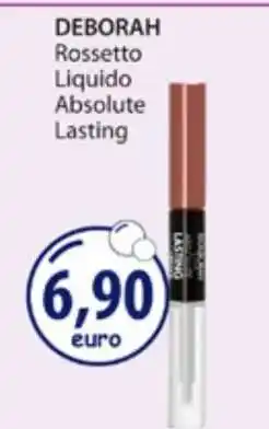 Acqua & Sapone DEBORAH Rossetto Liquido Absolute Lasting offerta