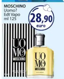 Acqua & Sapone MOSCHINO Uomo? Edt Vapo ml 125 offerta