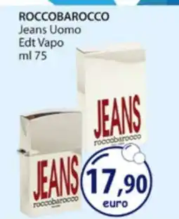 Acqua & Sapone ROCCOBAROCCO Jeans Uomo Edt Vapo ml 75 offerta