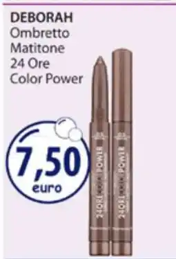 Acqua & Sapone DEBORAH Ombretto Matitone 24 Ore Color Power offerta