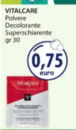 Acqua & Sapone VITALCARE Polvere Decolorante Superschiarente gr 30 offerta