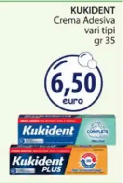 Acqua & Sapone KUKIDENT Crema Adesiva offerta