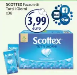 Acqua & Sapone SCOTTEX Fazzoletti Tutti i Giorni x36 offerta