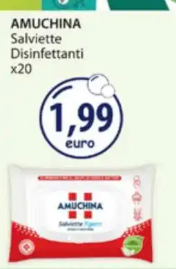 Acqua & Sapone AMUCHINA Salviette Disinfettanti x20 offerta