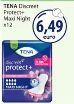 Acqua & Sapone TENA Discreet Protect+ Maxi Night x12 offerta