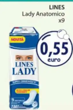Acqua & Sapone LINES LADY ANATOMICO X9 offerta