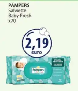 Acqua & Sapone PAMPERS Salviette Baby-Fresh x70 offerta