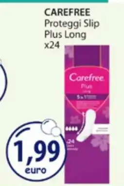 Acqua & Sapone CAREFREE Proteggi Slip Plus Long x24 offerta