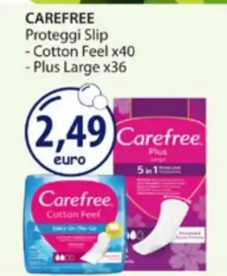 Acqua & Sapone CAREFREE proteggi slip offerta