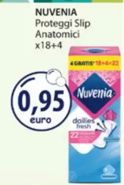 Acqua & Sapone NUVENIA Proteggi Slip Anatomici x18+4 offerta