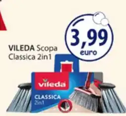 Acqua & Sapone VILEDA Scopa Classica 2in1 offerta