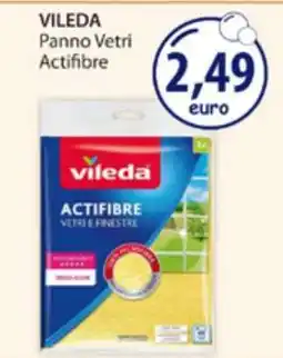 Acqua & Sapone VILEDA Panno Vetri Actifibre offerta