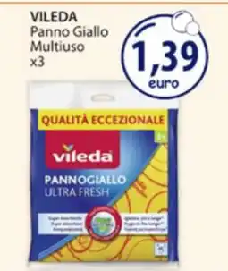 Acqua & Sapone VILEDA Panno Giallo Multiuso x3 offerta