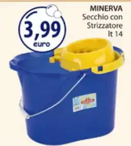 Acqua & Sapone MINERVA Secchio con Strizzatore offerta