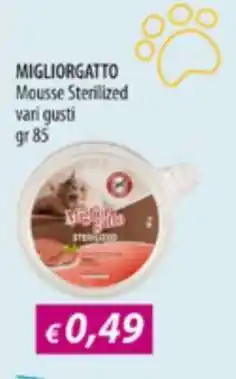 Acqua & Sapone MIGLIORGATTO Mousse Sterilized offerta