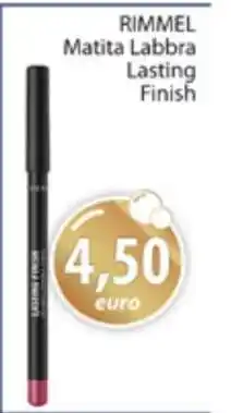 Acqua & Sapone RIMMEL Matita Labbra Lasting Finish offerta