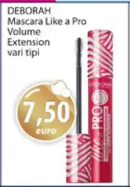 Acqua & Sapone DEBORAH Mascara Like a Pro offerta