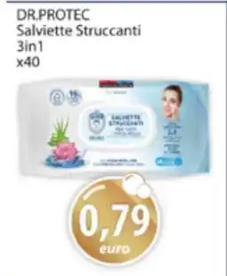 Acqua & Sapone DR.PROTEC Salviette Struccanti 3in1 x40 offerta