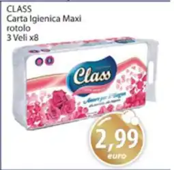 Acqua & Sapone CLASS Carta Igienica Maxi offerta