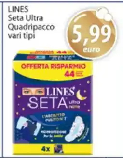 Acqua & Sapone LINES SETA ULTRA QUADRIPACCO offerta