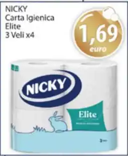 Acqua & Sapone NICKY Carta Igienica Elite offerta