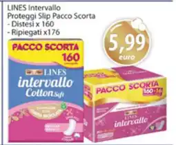 Acqua & Sapone LINES Intervallo Proteggi Slip Pacco Scorta offerta