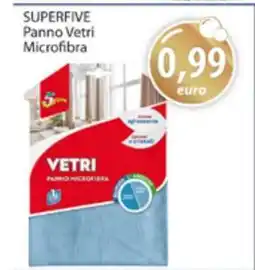 Acqua & Sapone SUPERFIVE Panno Vetri Microfibra offerta