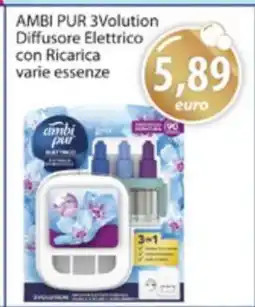 Acqua & Sapone AMBI PUR 3Volution Diffusore Elettrico con Ricarica varie essenze offerta