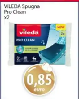 Acqua & Sapone VILEDA Spugna Pro Clean x2 offerta