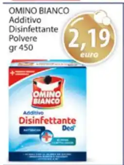 Acqua & Sapone OMINO BIANCO Additivo Disinfettante Polvere gr 450 offerta