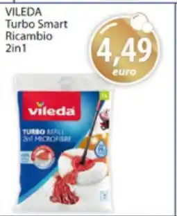Acqua & Sapone VILEDA Turbo Smart Ricambio 2in1 offerta
