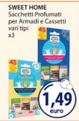 Acqua & Sapone SWEET HOME Sacchetti Profumati offerta