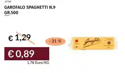 Prezzemolo e Vitale Garofalo spaghetti n.9 offerta
