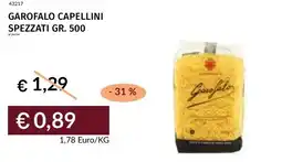 Prezzemolo e Vitale Garofalo capellini spezzati offerta