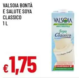 A&O Valsoia bontà e salute soya classico offerta
