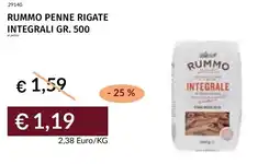 Prezzemolo e Vitale Rummo penne rigate integrali offerta