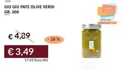 Prezzemolo e Vitale Giu giu pate olive verdi offerta