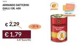 Prezzemolo e Vitale Armando datterini gialli offerta
