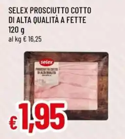 A&O Selex prosciutto cotto di alta qualità a fette offerta